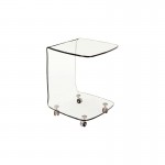 Vetro Trolley Τραπεζάκι Βοηθητικό Διάφανο Γυαλί 10mm c531652
