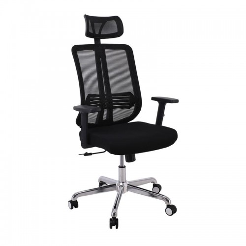 Πολυθρόνα Γραφείου Διευθυντή Mesh Μαύρο Μπράτσα up down c531692