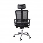 Πολυθρόνα Γραφείου Διευθυντή Mesh Μαύρο Μπράτσα up down c531692