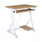 Repat Γραφείο Η Υ Μέταλλο Βαφή Άσπρο Melamine Απόχρωση Sonoma c531695