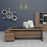 Linea Γραφείο Δεξιά Γωνία Απόχρωση Καρυδί Δρυς Μαύρο c531824