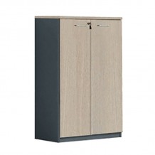 Pro Ντουλάπι Γραφείου Δίφυλλο 3 Ράφια Απόχρωση Elm Sky Grey c531830