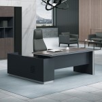 Avanzo Γραφείο Δεξιά Γωνία Σκούρο Καρυδί Sky Grey c531836