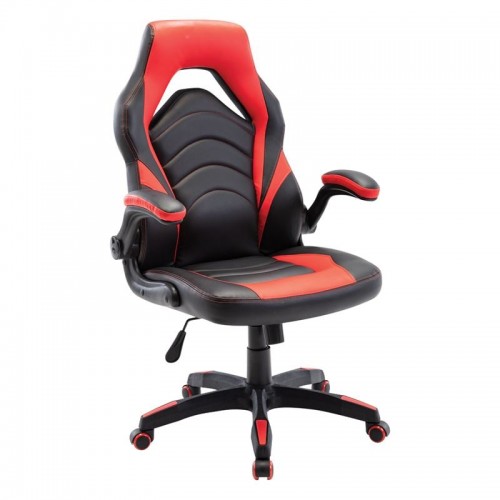 Gaming Πολυθρόνα Pu Μαύρο Κόκκινο c531877