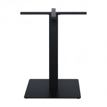 Βάση Τραπεζιού Μέταλλο Βαφή Μαύρο Cross 60x60cm 16 90kg c531895