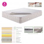 Ανώστρωμα Αφαιρούμενο Memory Foam Pocket Spring Μονής όψης ΣΤΡΩΜΑ 4 c531974