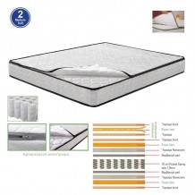 Ανώστρωμα Αφαιρούμενο ΣΤΡΩΜΑ Pocket Spring Διπλής Όψης 2 c531977