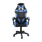 Gaming Πολυθρόνα Γραφείου Διευθυντή Pu Μαύρο Μπλε c531987