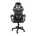 Gaming Πολυθρόνα Γραφείου Διευθυντή Pu Μαύρο Γκρι c532036