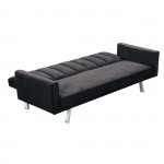 Beat Καναπές Κρεβάτι Σαλονιού Καθιστικού Ύφασμα Σκούρο Γκρι c532101