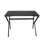 Giochi Γραφείο 100x60cm Μέταλλο Βαφή Μαύρο c532104