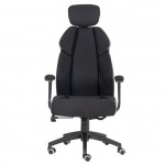 Πολυθρόνα Γραφείου Διευθυντή Microfiber Μαύρο PU Μαύρο c532158