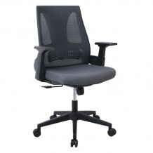 Πολυθρόνα Γραφείου Mesh Γκρι Ύφασμα Γκρι c532192