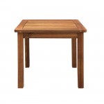 Lucern Τραπεζάκι Βοηθητικό Ξαπλώστρας Ξύλο Acacia Απόχρωση Φυσικό c532226