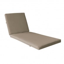 Estate Μαξιλάρι Ξαπλώστρας A Ύφασμα Cappuccino Water Repellent με Φερμουάρ Velcro c532271
