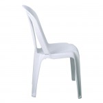 IRIS Καρέκλα Στοιβαζόμενη ΡΡ Άσπρο 48x55x84cm c532281