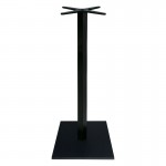 Βάση Τραπεζιού BAR 45x45cm H 108cm Μέταλλο Βαφή Μαύρο 13 00Kg Συσκευασία 2 Τεμαχίων c532348