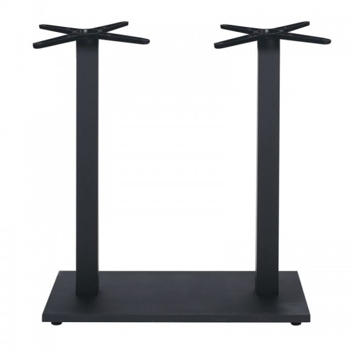 Βάση Τραπεζιού BAR PRATO 70x40cm H 108cm Μέταλλο Βαφή Μαύρο 18 50Kg c532350