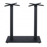 Βάση Τραπεζιού BAR PRATO 70x40cm H 108cm Μέταλλο Βαφή Μαύρο 18 50Kg c532350