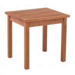 Lucern Τραπεζάκι Βοηθητικό Ξαπλώστρας Οξιά Βαφή Εμποτισμού Μελί c532354