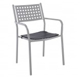 Μαξιλάρι Πολυθρόνας Pu Μαύρο πάχος 1cm c532424