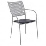 Μαξιλάρι Πολυθρόνας Pu Μαύρο πάχος 1cm c532425