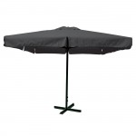 Umbrella alu βαρέως τύπου Σκελετός Ανθρακί Ύφ Γκρι 250gr c532535