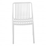 Moderna Καρέκλα Pro Στοιβαζόμενη PP UV Protection Απόχρωση Άσπρο c532561