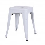 Intra Σκαμπό Στοιβαζόμενο Μέταλλο Βαφή Άσπρο c532613