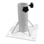 Βάση Ομπρέλας Ψάθινης Εδάφους Μέταλλο Άσπρο c532628