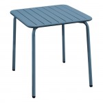 Viva Slat Τραπέζι Pro Κήπου Βεράντας Μέταλλο Βαφή Sandy Blue 5415C c532754