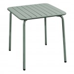 Viva Slat Τραπέζι Pro Κήπου Βεράντας Μέταλλο Βαφή Sandy Green 5635C c532755