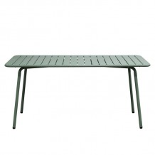 Viva Slat Τραπέζι Pro Κήπου Βεράντας Μέταλλο Βαφή Sandy Green 5635C c532758