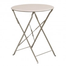 Zappio Pantone Τραπέζι Πτυσσόμενο Μέταλλο Βαφή Beige 14 212 c532764
