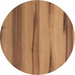 High Pressure Laminated Επιφάνεια Τραπεζιού Απόχρωση Rosewood UV σετ 2 τεμ c532776