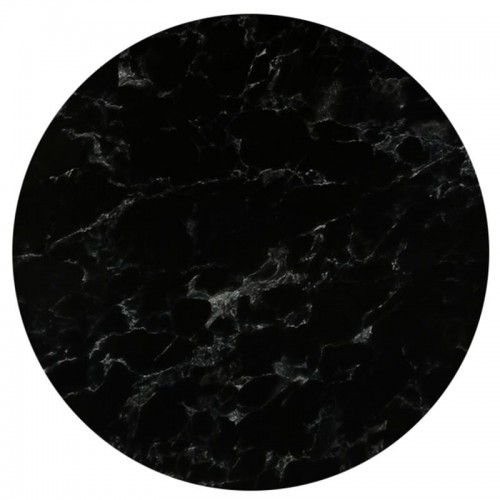 High Pressure Laminated Επιφάνεια Τραπεζιού Απόχρωση Black Marble UV σετ 2 τεμ c532955 