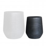 VASO Φ45x50cm Cement Απόχρωση Anthracite 45x50cm c533023