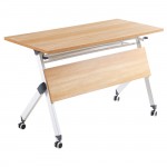 Repat Γραφείο Η Υ Μέταλλο Βαφή Άσπρο Melamine Απόχρωση Sonoma c533044