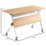 Repat Γραφείο Η Υ Μέταλλο Βαφή Άσπρο Melamine Απόχρωση Sonoma c533044