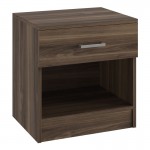 Vita Κομοδίνο με 1 Συρτάρι Απόχρωση καρυδί 45x35x47cm c533061