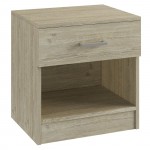 Κομοδίνο με 1 Συρτάρι Απόχρωση Sonoma 45x35x47cm c533062