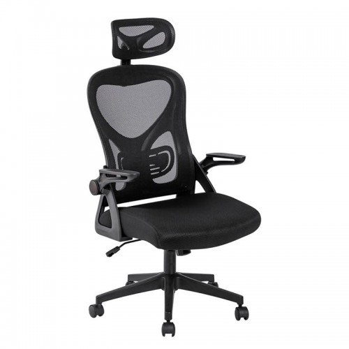 Πολυθρόνα Γραφείου Διευθυντή Mesh Μαύρο Μπράτσα up down c533168