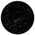 High Pressure Laminated Επιφάνεια Τραπεζιού Απόχρωση Black Marble UV c533203