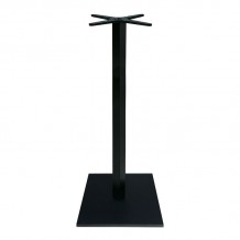 Βάση Τραπεζιού BAR 45x45cm H 93cm Μέταλλο Βαφή Μαύρο με Ρεγουλατόρο 12 50Kg c533233