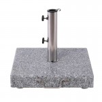 Βάση ομπρέλας τετράγωνη Γρανίτης Inox 304 40Kg c533281