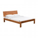 Main Κρεβάτι Διπλό για Στρώμα 150x200cm Ακακία Φυσικό c533375