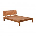 Main Κρεβάτι Διπλό για Στρώμα 160x200cm Ακακία Φυσικό c533376