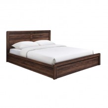 Value Κρεβάτι Διπλό για Στρώμα 160x200cm Απόχρωση Καρυδί c533389