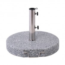 Βάση ομπρέλας στρογγυλή Γρανίτης Inox 304 40Kg c533414