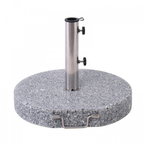 Βάση ομπρέλας στρογγυλή Γρανίτης Inox 304 40Kg c533414